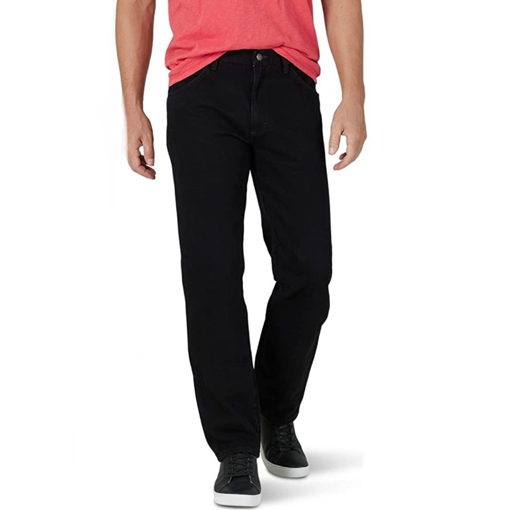 WRANGLER | relaxed fit black jeans 36X30